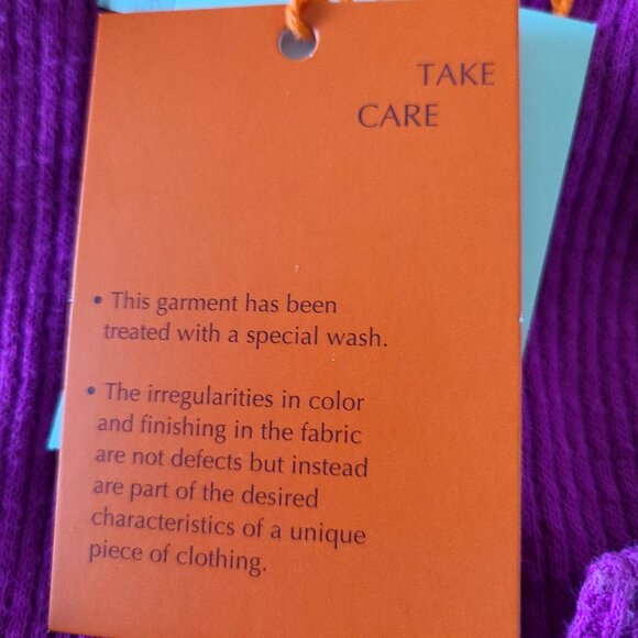 KNOX ROSE WOMEN'S RASPBERRY PINK LONG SLEEVE THERMAL ''WAFFLE'' SIZE LARGE VNECK - Picture 6 of 7